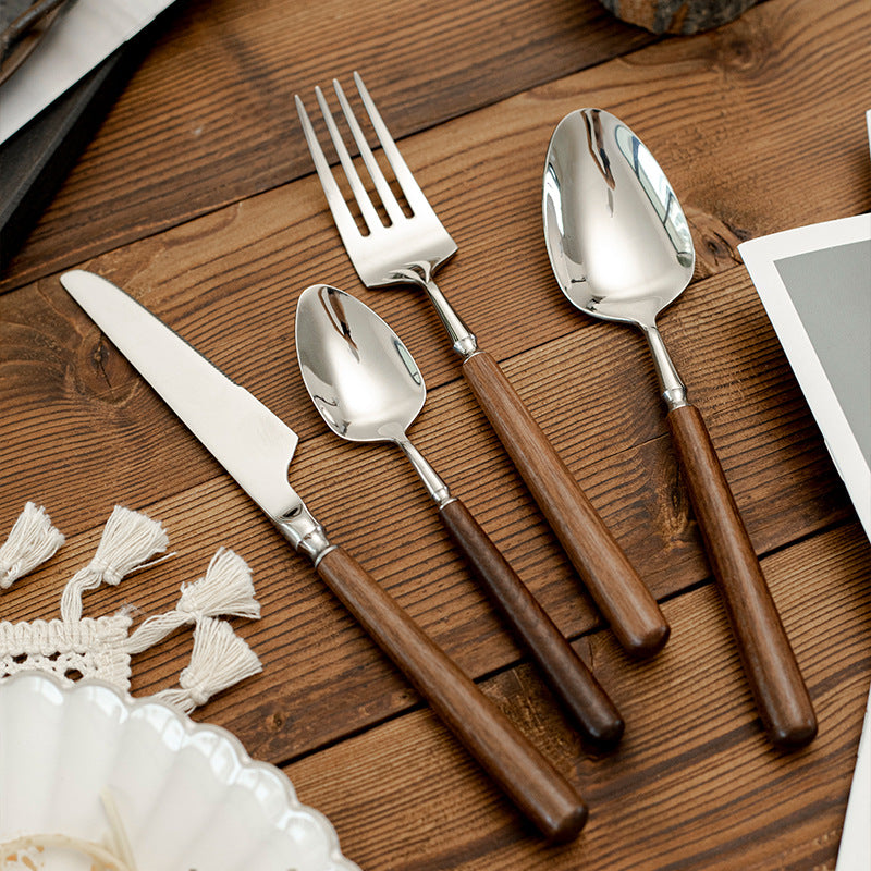 Chateau Rosewood Cutlery Set
