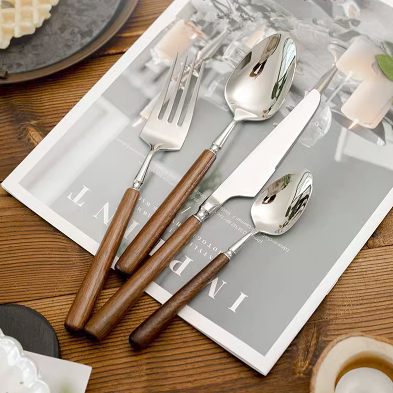 Chateau Rosewood Cutlery Set