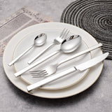 Load image into Gallery viewer, Elysian Silver Luxury Cutlery Set