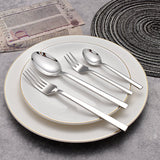 Load image into Gallery viewer, Elysian Silver Luxury Cutlery Set