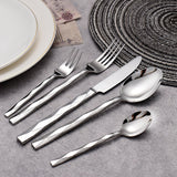 Load image into Gallery viewer, Svelte Silver Luxury Cutlery Set