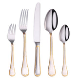 Load image into Gallery viewer, Selena Gold Edge Luxury Cutlery Set