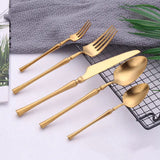 Load image into Gallery viewer, Serena Gold Cutlery Set