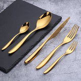 Load image into Gallery viewer, Aristo Gold Luxury Cutlery Set