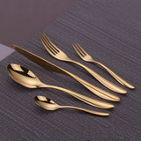 Load image into Gallery viewer, Aristo Gold Luxury Cutlery Set