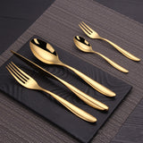 Load image into Gallery viewer, Aristo Gold Luxury Cutlery Set